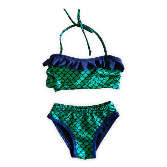 Green Fish Scales Bikini