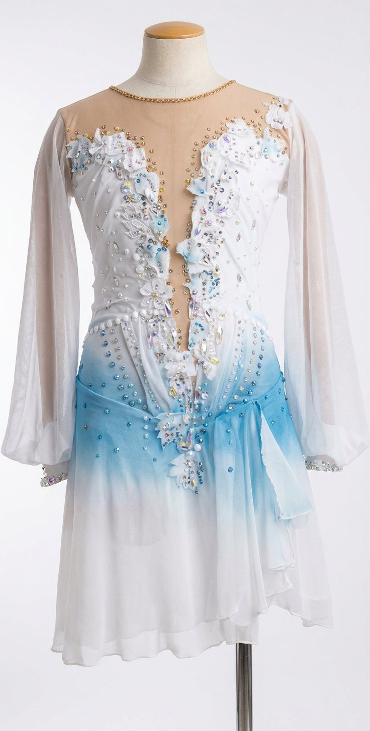 Bernice style figure skating competition dress — Lexinie Sport