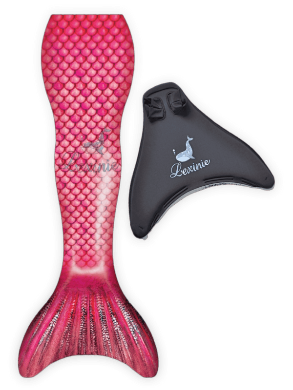 Pink Lotus Mermaid Tail Set