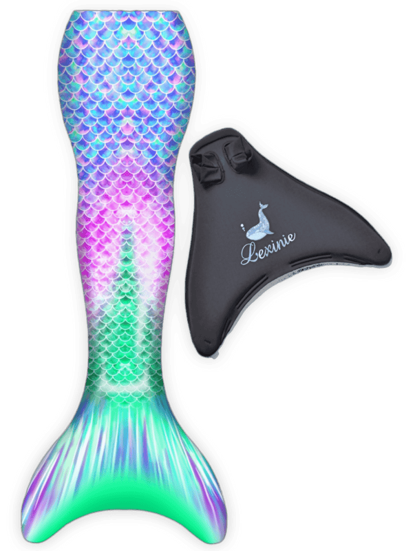Rainbow Mermaid Tail Set